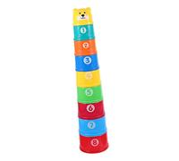 UPKOCH 1 Set Bunny Cup Food Hiding Stacking Cups for Rabbits Safe Interactive Plaything for Fun Pet Engagement Reusable Design Random Color