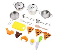 UPKOCH 1 Set Cooking Stainless Kitchen Accessories for Boys Educational Role Baking Kit for Developing Mind and Coordination