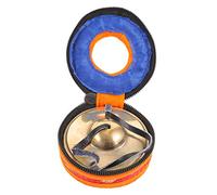 UPKOCH 1 set Copper Tingsha Cymbals Bell for Meditation and Yoga Handcrafted Tibetan Sound Bell for Relaxation Tone and Positive Energy Simple Operation for Ceremonies and Mindfulness