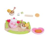 UPKOCH 1 Set Creative Afternoon Tea Play Set for Imitation Kitchenware Set Cognitive Development Hand Eye Coordination Safe Material for Role Cooking Fun