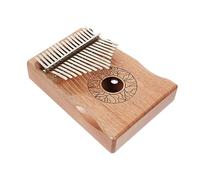 UPKOCH 1 Set Kalimba for Beginners Ergonomic Portable Thumb Piano Wood Color Musical Instrument for Home Use Sound for Beginners for Music Lovers