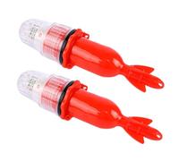 UPKOCH 1 Set LED Underwater Fishing Light Electronic Light Control Bait Lure Lamp for Night Fishing Adaptive Brightness Natural Bait Simulation High Durability