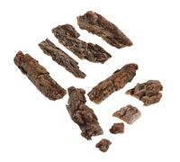 UPKOCH 1 set Natural Tree Bark for Reptiles and Amphibians Versatile Terrarium Decoration and Hiding Place for Bearded Dragons Snakes and Tortoises Random Shapes