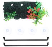 UPKOCH 1 Set Turtle Basking Platform Medium Floating Island for Reptiles Easy Climbing Resting Terrace with Suction Cup Versatile Decoration for Turtle Tank and Aquatic Environments