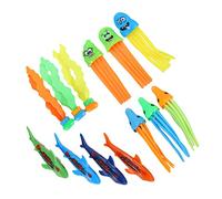 UPKOCH 1 Set Underwater Diving Sinking Pool Supply for Includes Sharks Seaweed Octopuses and Jellyfish for Fun Swimming Pool Games Random Color