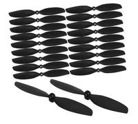 UPKOCH 10 Pairs Black Plastic Airplane Propeller Parts for DIY Aircraft Accessories Replacement Blades for Quadcopter Model Flight Stability and Enhanced Control