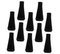 UPKOCH 10 Pcs Rubber Archery Arrowhead Tips Blunt Broadheads for Target Practice Suitable for Wooden Fiberglass Carbon Bamboo Arrows Safe Outdoor Game Training