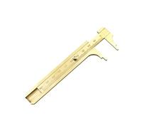 UPKOCH 100m Vernier Caliper Tool Analogue Measurement Gauge Mini Slide Rule in Brass for Precise Jewelry Measurement