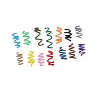 UPKOCH 100pcs Colorful Plush Cat Spring DIY Supplies Pet Stem Plaything for Kitten Interactive Hands Brain Development