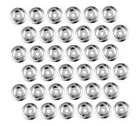 UPKOCH 100pcs Drum Cymbal Rings Tambourine Ring for Percussion Drum Musical Tambourine Accessories Crash Cymbals Hi Hat