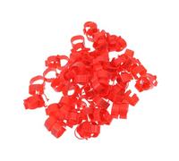 UPKOCH 100pcs Poultry Leg Rings Chicken Duck Goose Marking Identification Household Farm Use