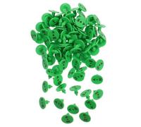 UPKOCH 100pcs Small Animal Ear Tags for Rabbits Goats Sheep Farm Identification System Impact Resistant Markings Easy to Attach for Efficient Tracking and Record Keeping