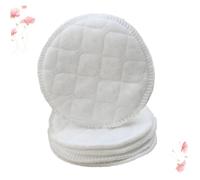 UPKOCH 100pcs White Washable Breast Pads Three-Layer Nursing Leakproof Overflow Breastfeeding Pads for Postpartum Mother