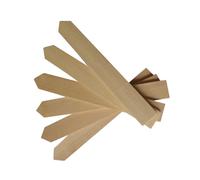 UPKOCH 100PCS Wooden Garden Plant Stakes Durable Nursery Labels Markers for Herbs Flowers Vegetables Small Easy to Write and Visible for Home Botanical Garden School Use