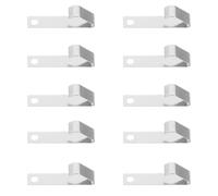 UPKOCH 10pcs Battery Spring Contact Plate Aa Battery Buckle Negative Tab Accessory Replacement Easy Installation Secure Connection High Conductivity Metal Steel for Clocks