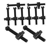 UPKOCH 10Pcs Chainsaw Chain Tensioner Screws Guide Bar Tensioner for Lawn Mower and Gas Electric Chainsaw Metal Replacement Parts