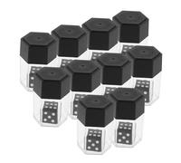 UPKOCH 10pcs Creative Gimmick Dice Fun Trick Props for Unique Prank Toys for Laughter and Entertainment for and Acts