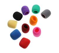 UPKOCH 10pcs Elastic Windshield Microphone Cover Protective Covers for Singing Tv Show