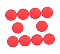UPKOCH 10pcs Ice Hockey Pucks for Table Games and Smooth Playing Hockey Accessories for and Enthusiasts