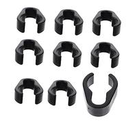 UPKOCH 10pcs Microphone Cable Clips Organizers for Ktv Studio Prevent Cable Entanglement Easy Installation Compatible Mic Stands