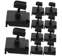 UPKOCH 10pcs Mini Mobile Phone Microphone Stand Table Mount Clamp for Desk Clamps