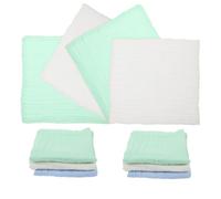 UPKOCH 10pcs Muslin Washcloths Soft Gentle Burping Cloths for Newborns Safe Additive for Wiping Drool Cleaning Faces and Handkerchief Use