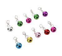 UPKOCH 10Pcs Pet Collar Bells Hanging Bells for Cat Dog Collars Loud Jingling Pet Accessories for Training DIY Crafts Holiday Decoration and Everyday Use