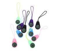 UPKOCH 10pcs Pocket Compass with Stylish Lanyard Durable Plastic Mini Navigation Tool for Hiking Camping Outdoor Adventures and Classroom Activities