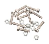 UPKOCH 10pcs Portable Guitar Chord Practice Tool Screw Hexagonal Screws for Accurate Tuning Essential Guitar Accessory for Beginners and Pros