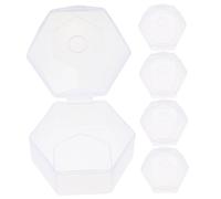 UPKOCH 10pcs Portable Pacifier Case Holder Box for Easy to Clean Multi-Functional Storage for Extra Pacifier