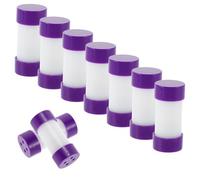 UPKOCH 10pcs Purple Squeaker Noise Maker Inserts for Dog and Cat Repair Plastic Sound Tubes for Pet Ball Replacement DIY Craft Accessories to Restore Shake-activated Sound