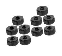 UPKOCH 10pcs Quick Release Cymbal Nuts for Drum Hardware Secure Jazz Drum Nut Stable Stand Accessories Easy Installation Black