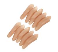 UPKOCH 10pcs Realistic Fake Fingers Soft Halloween Long Finger Props for Party Pranks and Stage Performance Easy to Clean for Scary Halloween Decoration