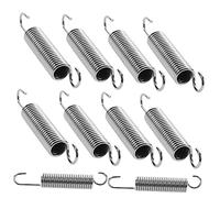 UPKOCH 10Pcs Replaceable Garden Pruner Springs Stainless Steel Trimming Spring for Pruning Shears Easy to Install Replacement for Pole Tree Branch Tools Durable Shear Accessories
