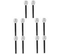 UPKOCH 10pcs Retro Style Fake Microphones Boys and Girls's Microphone Toys Safe Lightweight Props for Stage Party