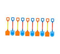 UPKOCH 10Pcs Sand Digging Plaything Set Pointed Flat Head for Beach Fun Snow Play and Gardening Activities for Boys Random Color