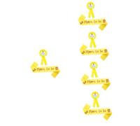 UPKOCH 10pcs Shower Sash and Badge for Mom Daddy Fun Party Decorations for Gender Reveal Celebrations Vibrant Colors for Shower Events