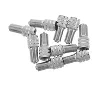 UPKOCH 10pcs Tire Hat Valve Stem Seals Tire Pressure Caps Extension Extenders Silver