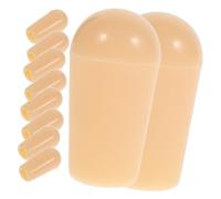 UPKOCH 10pcs Yellow 3-way Electric Guitar Toggle Caps Replacement Switch Tips for Electric Guitar Parts Accessory