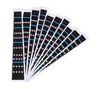 UPKOCH 10sheets Pointing Stickers for Violin Intonation Sticker Fretboard Marker Beginner Fingerboard Decal for Music Learning Practice