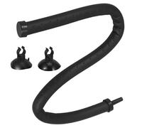 UPKOCH 12 Inch Aquarium Bubble Diffuser Tube with Flexible Rubber Hose, Single-Head 30Cm Fish Tank Air Bubble Bar with 2 Clips and 2 Suction Cups for Small Aquarium Oxygenation
