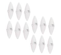 UPKOCH 12 sets Natural Cuttlefish Bone Pet Chew for Parrots Hamsters Small Pets Calcium Supplement Teeth Grinding for Bird Beak Rodent Teeth Care