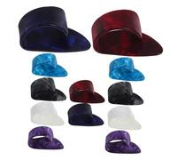 UPKOCH 12pcs Acoustic Guitar Thumb Picks Comfortable Grip Plectrums for Ukulele Banjo Bass Harp Fit Finger Protectors for Musicians Enhance Sound Quality Performance