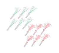 UPKOCH 12Pcs Fringed Blowouts Party Favors for Versatile Tassel Blowouts for Birthdays Weddings Gatherings Celebrations Lightweight Portable Party Supplies