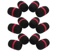 UPKOCH 12pcs Microphone Sponge Cover Mic Sponge Windscreen for Noise Cancelling for Interviews Singing Public Speaking Protection