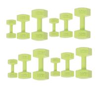 UPKOCH 12pcs Mini Dumbbell for Dollhouse Tiny Fitness Accessories Fresh for Bedroom Living Room Kitchen Decor
