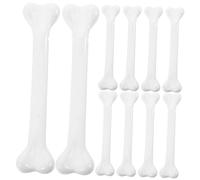 UPKOCH 12pcs Mini Skeleton Bones Halloween Decorations Lightweight Plastic Props for Party and Costume Accessories for Haunted Houses and Halloween Themes