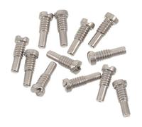 UPKOCH 12pcs Silver Metal Flute Headjoint Screw for Flute Maintenance Prevents Loosening with Universal Compatibility Replacement Part for Woodwind Instrument Repair
