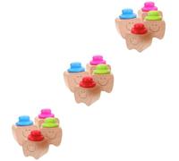 UPKOCH 12pcs Tooth Keepsake Box Wooden Tooth Holders for Boys and Girls Unique Boy Girl Memory Organizers and Cherish Your Boy Girl