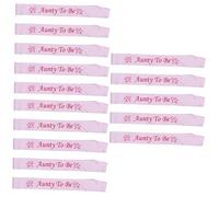 UPKOCH 15pcs Shower Sashes Etiquette Bands for Party Celebration Design for Gender Reveal and Shower Events